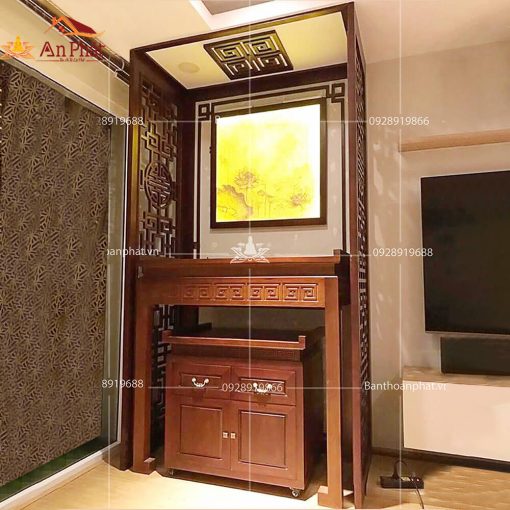 Mẫu bàn thờ đứng hiện đại BTD2047