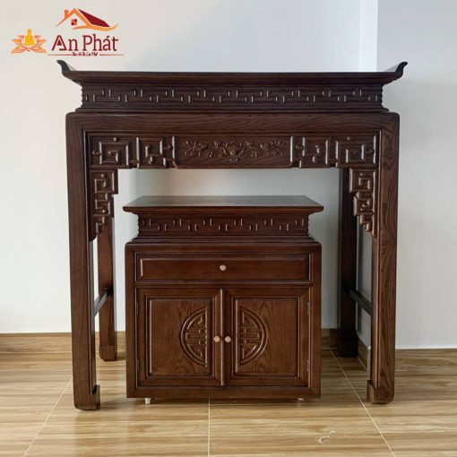 Mẫu bàn thờ tủ thờ gỗ đẹp BTD2032