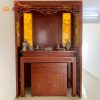 Mẫu bàn thờ tủ thờ đẹp gia tiên gỗ gụ BTD2071