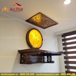 Mẫu bàn thờ treo tường hiện đại BTT1059