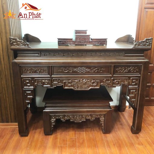 Bàn thờ hiện đại gỗ gụ