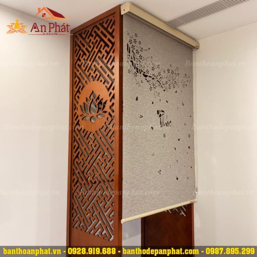 Rèm treo bàn thờ mới nhất mẫu