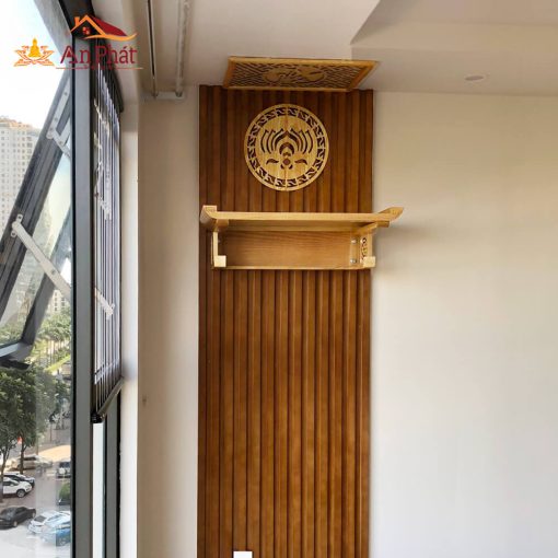 Mẫu bàn thờ treo tường cho nhà chung cư đẹp giá rẻ