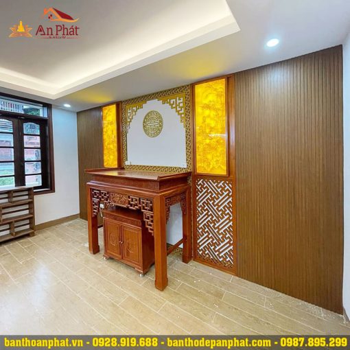 Tủ thờ gỗ tự nhiên đẹp