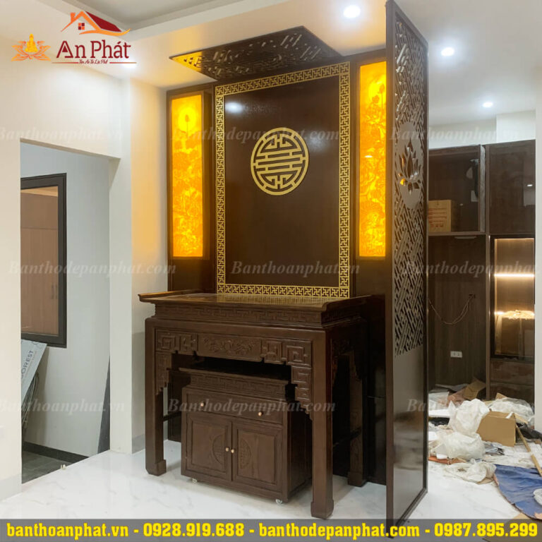 Thiết kế phòng thờ đẹp cho nhà riêng