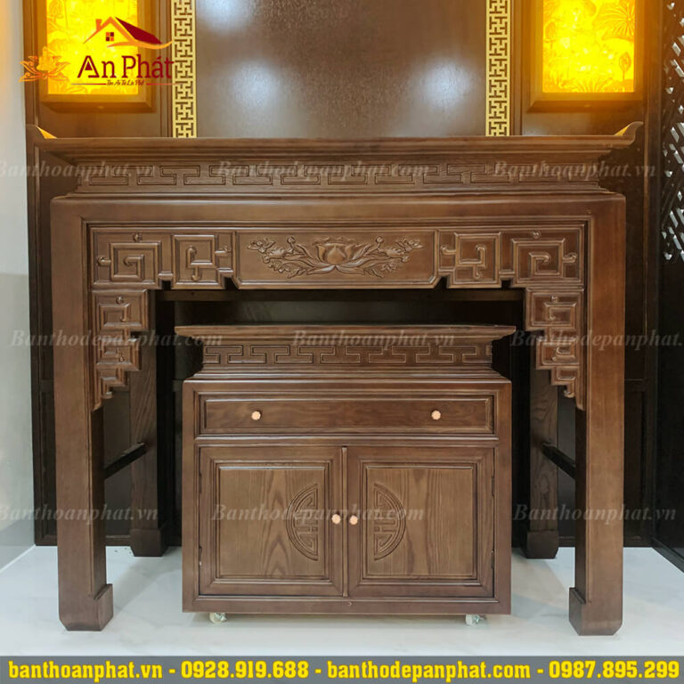 Tủ bàn thờ đẹp thiết kế hiện đại