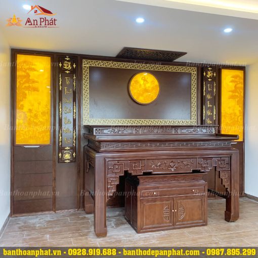 Mẫu phòng thờ đẹp hiện đại