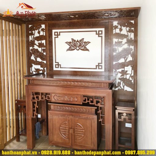 Mẫu phòng thờ gia tiên đẹp