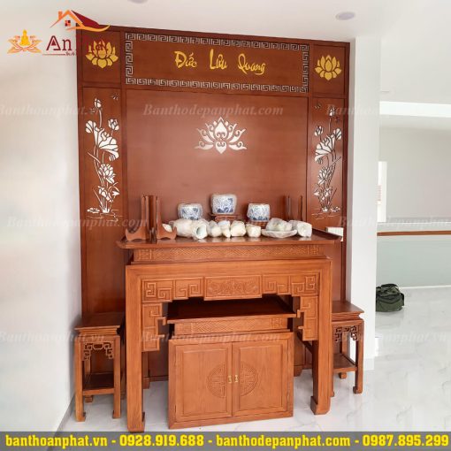 Phòng thờ gia tiên đẹp đơn giản