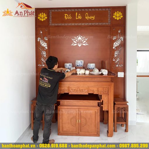 Mẫu phòng thờ đẹp hiện đại