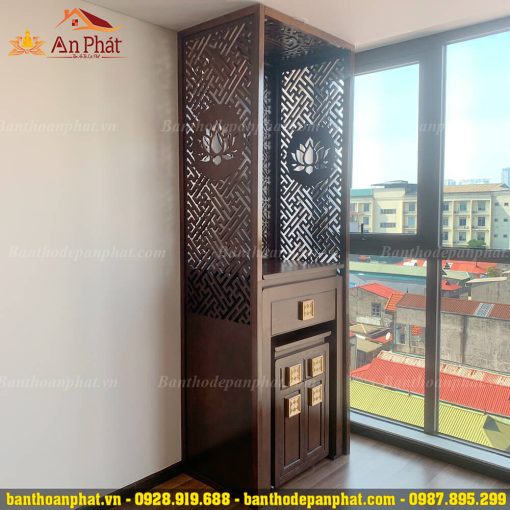 Bàn thờ chung cư đơn giản hiện đại