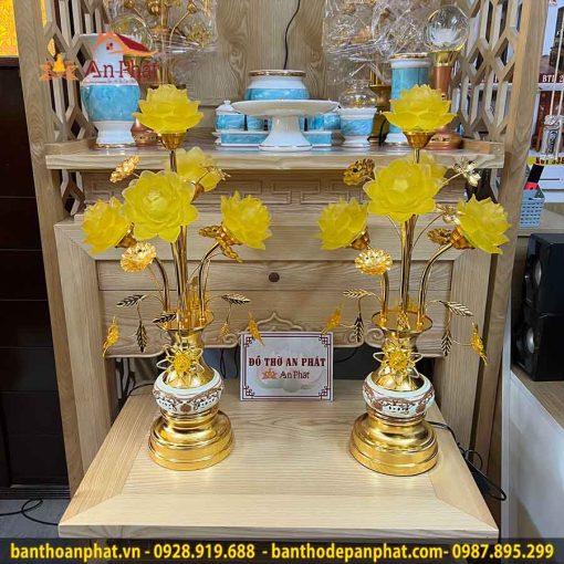 bo den tho 5 bong sen luu ly dt846 3