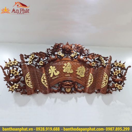 Cuốn thư Đức Lưu Quang dát vàng CT3036