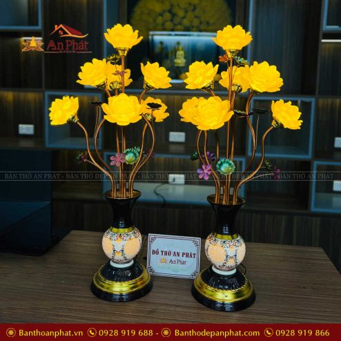 den tho cung mau hoa sen luu ly chom no 7 bong dt833 2