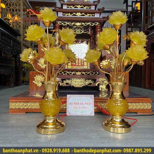 den tho cung mau hoa sen no ro than dong dt828 1 1