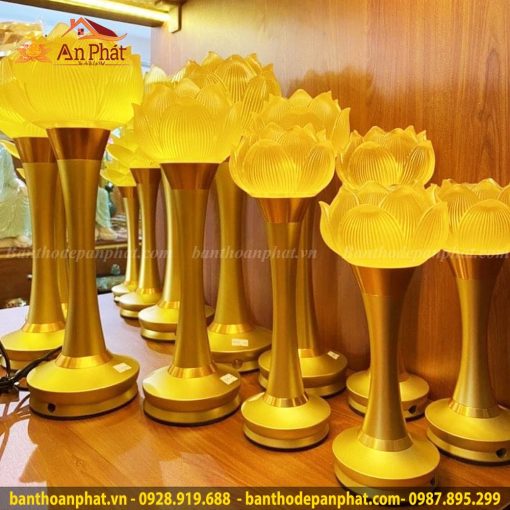 Đèn thờ cúng bằng điện thờ Phật, Gia tiên đẹp