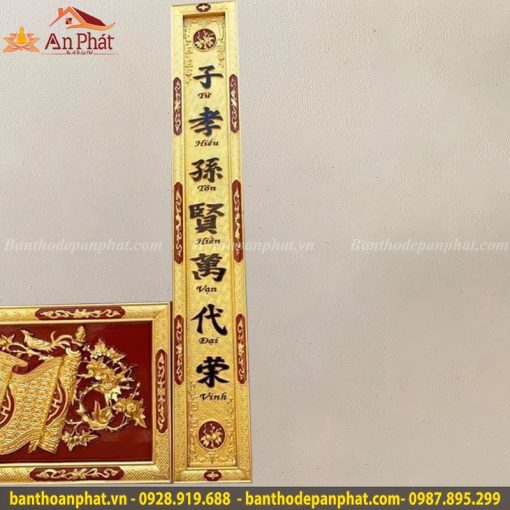 Hoành Phi Câu Đối Bằng Gỗ cho Phòng Thờ Đẹp