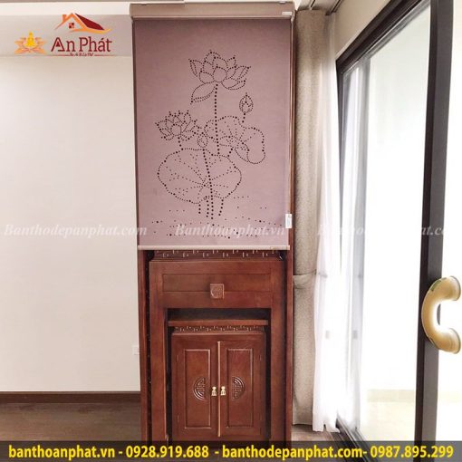 Rèm cuốn xuyên sáng độc đáo mẫu RT2052