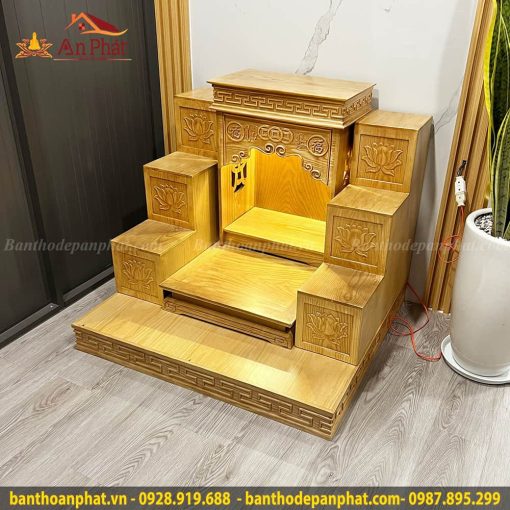 Bàn thờ thần tài tam cấp TT681