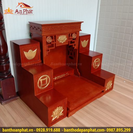 Trọn bộ bàn thờ thần tài thổ địa, kệ bục tam cấp