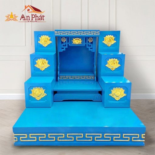 Trọn bộ bàn thờ thần tài thổ địa, kệ bục tam cấp