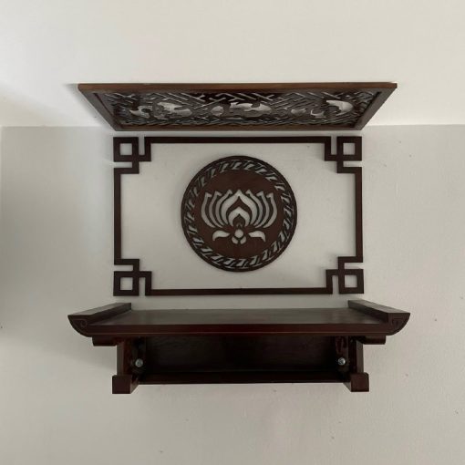 Mẫu bàn thờ treo tường đơn giản đẹp BTT1103