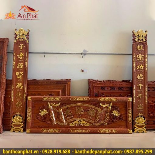 Mẫu hoành phi câu đối đẹp CT3066