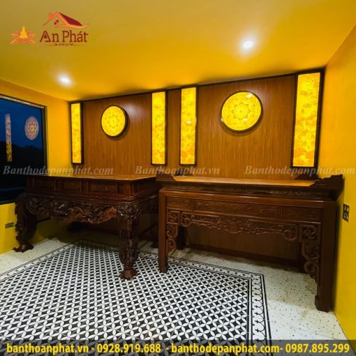 Mẫu thiết kế phòng thờ đẹp hiện đại