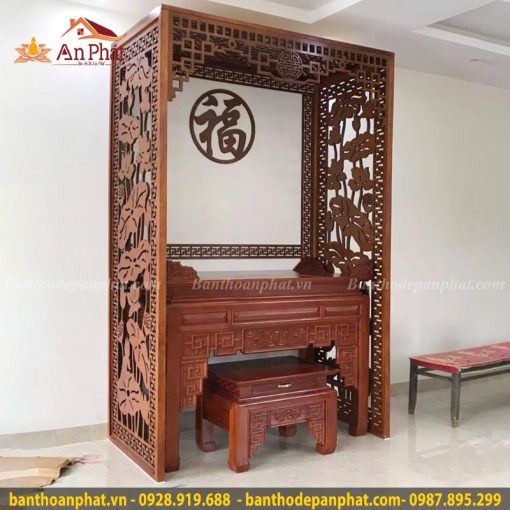 Vách bàn thờ đẹp VN268