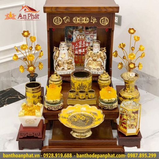 Bàn thờ thần tài thổ địa mẫu TT717