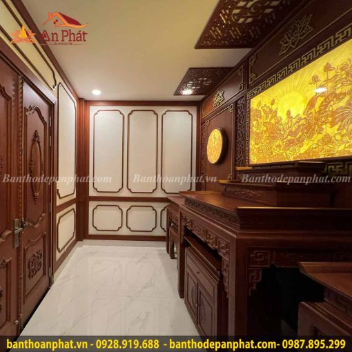 Phòng thờ đẹp hiện đại KGT377 4 phong tho dep hien dai kgt377 2