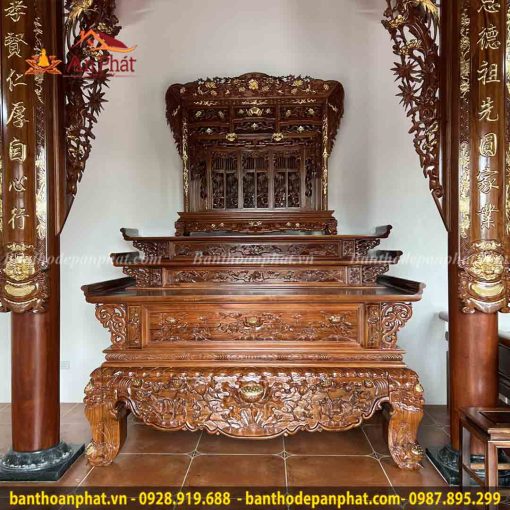 khong gian phong tho dep go gu kgt378 2