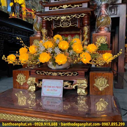 den tho hoa sen de ban 15 bong dt973 2