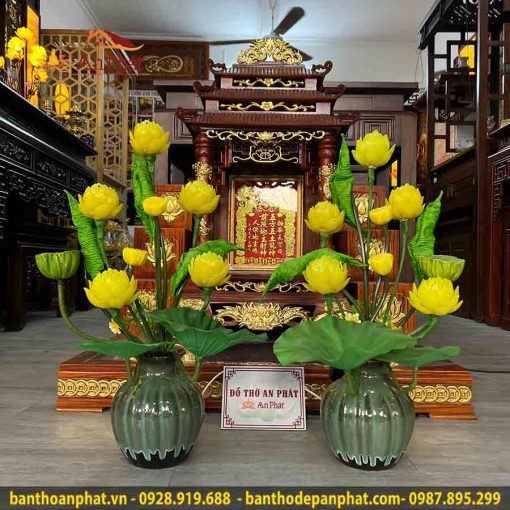 den tho hoa sen vang 5 bong dt957 3