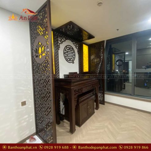 Mẫu bàn thờ đẹp cho nhà chung cư mới nhất