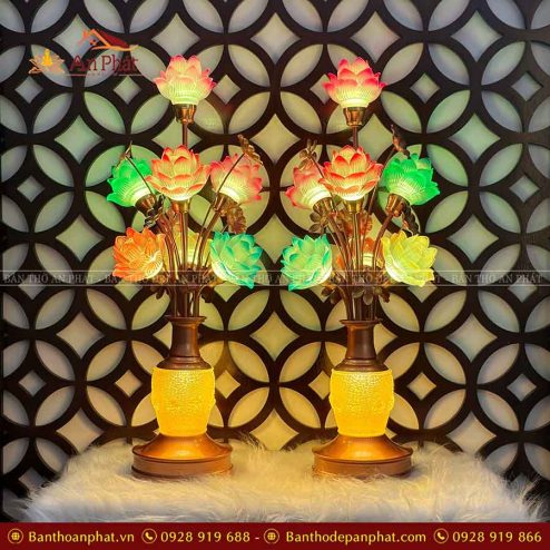 den ban tho bong luu ly 7 mau cao cap dt1022 4