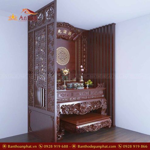 Thiết kế phòng thờ đẹp