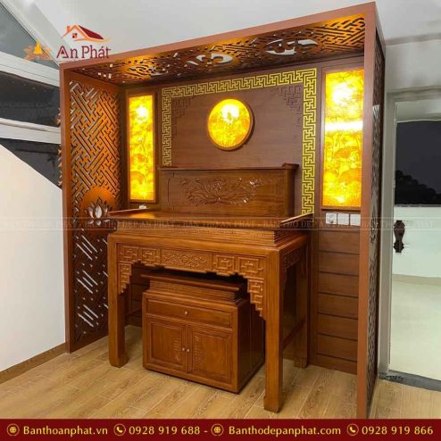 Phòng thờ gia tiên đẹp