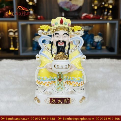 tuong ong phat than tai su duc hoa vang t018 2