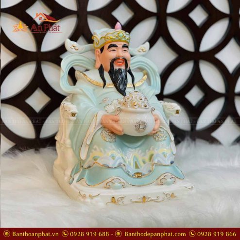 tuong than tai ong phat duc hoa xanh t020 2