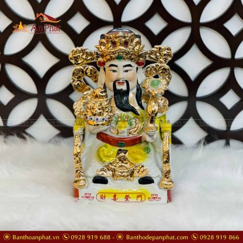 tuong than tai ong phat su bat trang gam do t073 2