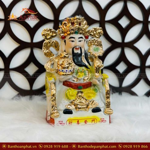 tuong than tai ong phat su bat trang gam do t073 3