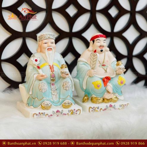 tuong than tai tho dia su duc hoa xanh t021 2