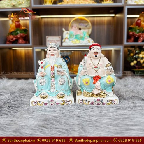 tuong than tai tho dia su duc hoa xanh t021 4