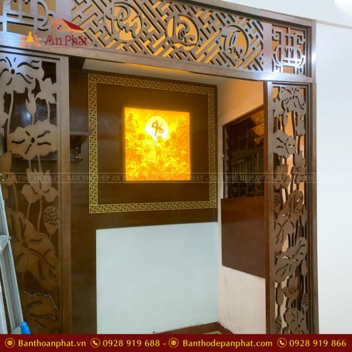 Vách ngăn phòng thờ hiện đại VN350