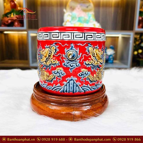 bat huong rong dap noi do gom su bat trang gs967 2