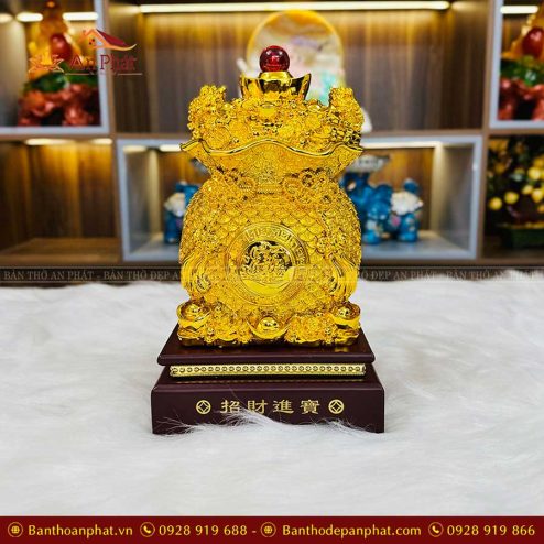Túi Tiền Kim Bảo Chiêu Tài Vàng VP0031