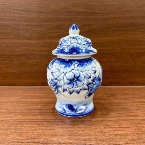 Chóe Thờ Men Lam Đắp Nổi Cao Cấp GS1124