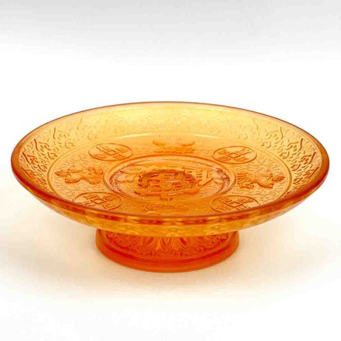 Mâm Bồng Lưu Ly Bọc Đồng Cao Cấp GS1166