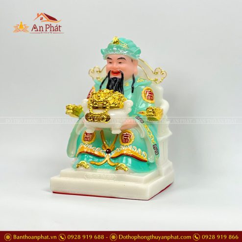 tuong than tai than tien da xanh cao cap t0124 4